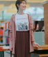 【おのののかさん着用・サマケア】グラフィックプリントTシャツ