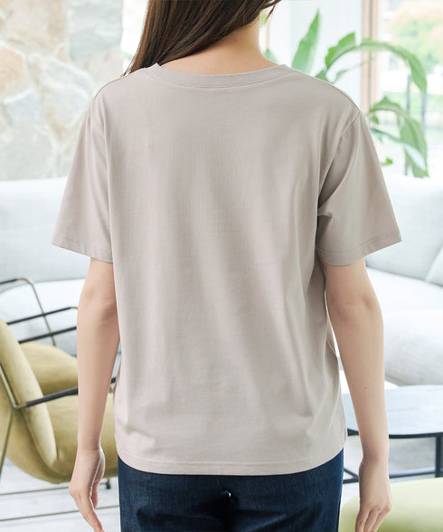 【おのののかさん着用・サマケア】グラフィックプリントTシャツ
