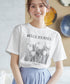 【おのののかさん着用・サマケア】グラフィックプリントTシャツ