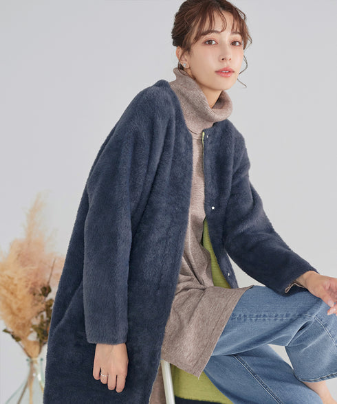 まろやかタートルニットチュニック