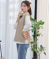 【安めぐみさん着用・2点セット】ニットベスト+起毛シャツ