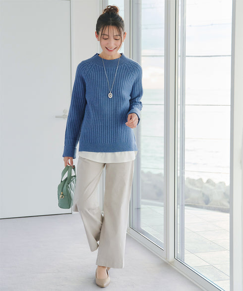 メランジケーブルラグラントップス