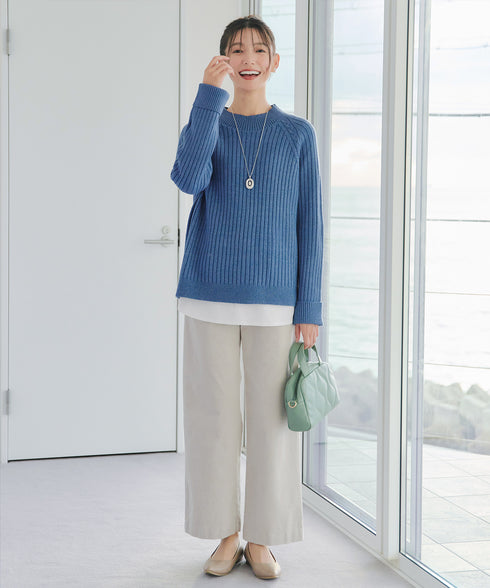 メランジケーブルラグラントップス