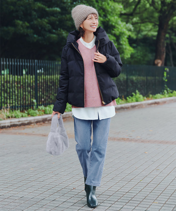 【安田美沙子さん着用】ストレッチストレートデニム