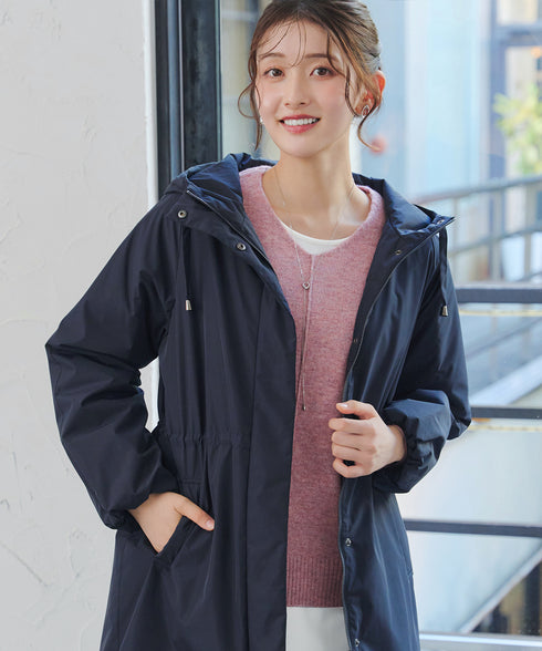 【安田美沙子さん着用】メランジVネックニットプルオーバー