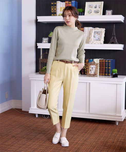 【クリアランスセール】ハイネックニットプルオーバー