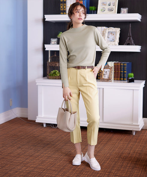 【クリアランスセール】ハイネックニットプルオーバー