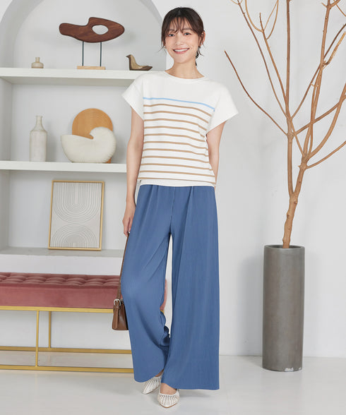 フレンチニットプルオーバー