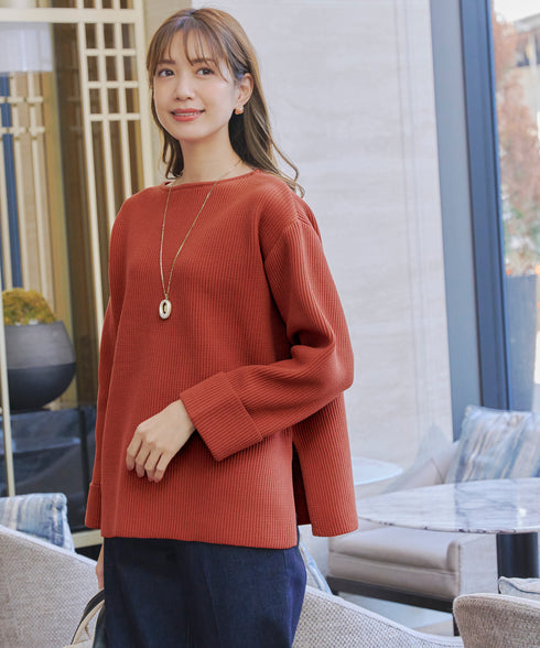 【アウトレット】軽量ワイドスリーブニット