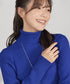 【安めぐみさん着用】タートルリブニットトップス