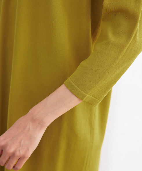 【アウトレット】キーネックニットチュニック