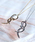 【おのののかさん着用】ノベルツイストネックレス