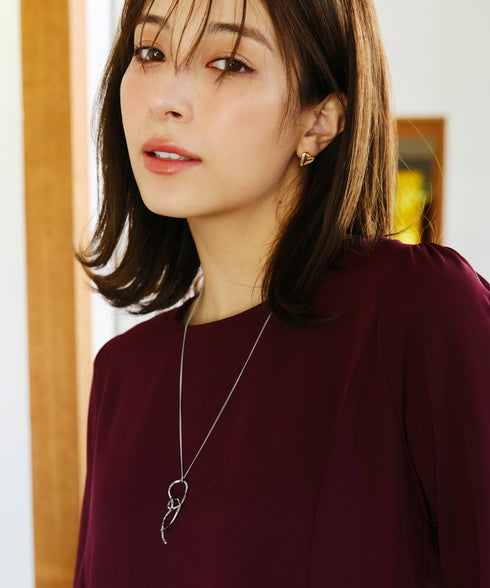 【おのののかさん着用】ノベルツイストネックレス