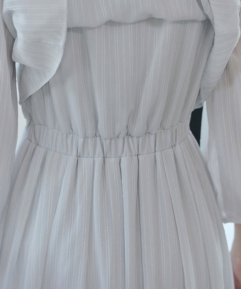 シフォンドレープワンピース