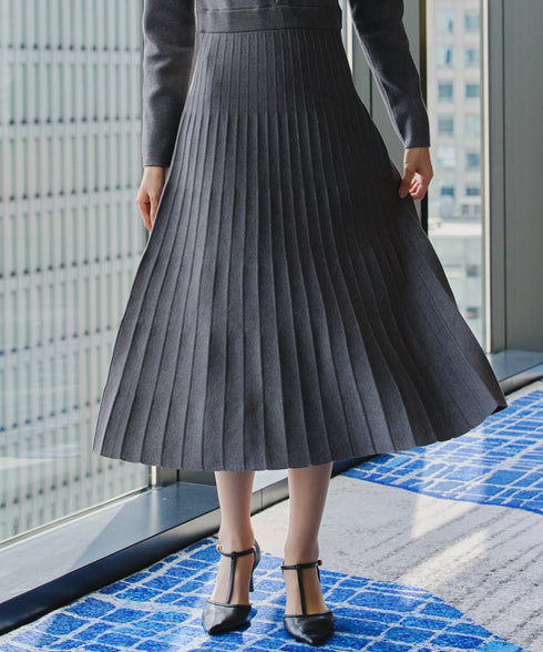 【クリアランスセール】くるみボタンニットワンピース