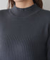 【安田美沙子さん着用】リブ切替ニットワンピース