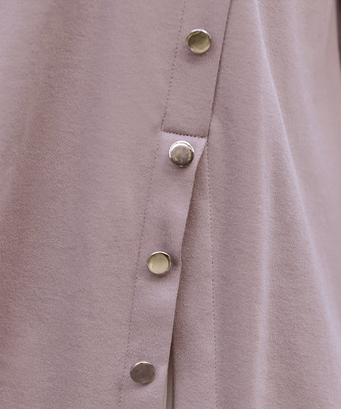 【UVケア・接触冷感】“あまラク” アシメプリーツカットソーワンピース