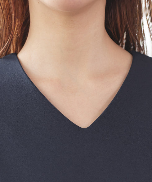 【アウトレット】ハイストレッチジョーゼットワンピース