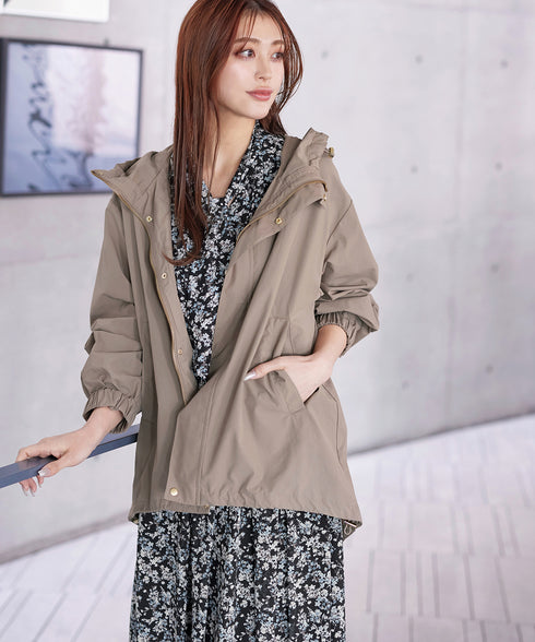 プリントボウタイ柄ワンピース