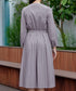 パールボタンプリーツワンピース