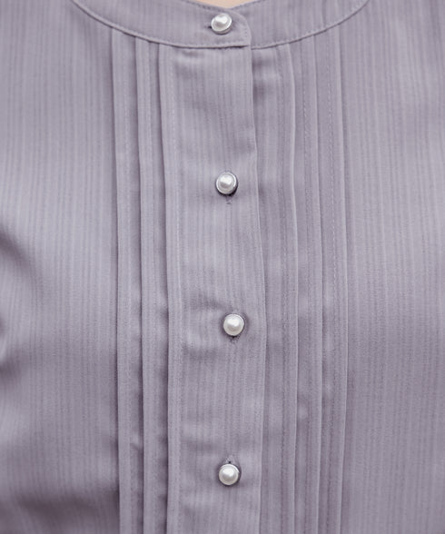 パールボタンプリーツワンピース