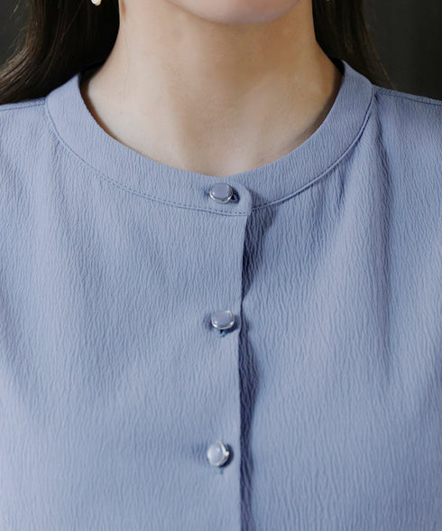 【アウトレット】ティアードシャツワンピース