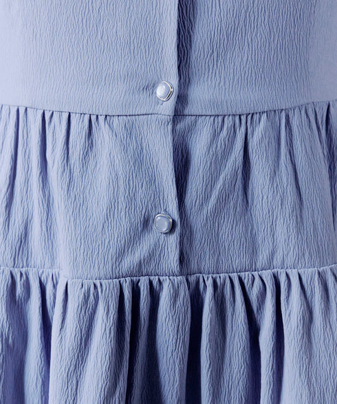 【アウトレット】ティアードシャツワンピース