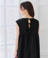 後ろリボンギャザーワンピース