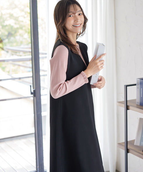 スポンジニットジャンスカ