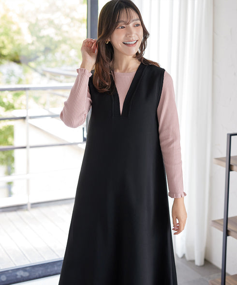 スポンジニットジャンスカ