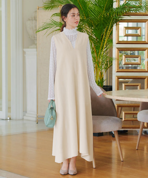 スポンジニットジャンスカ