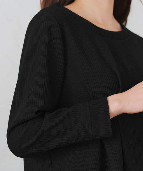 【クリアランスセール】リップルコンビワンピース