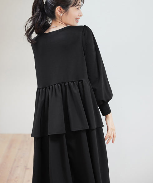 ドッキングティアードワンピース