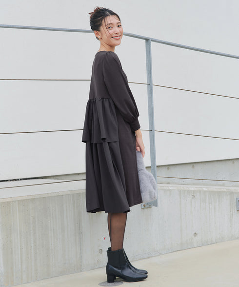 ドッキングティアードワンピース