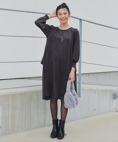 ドッキングティアードワンピース