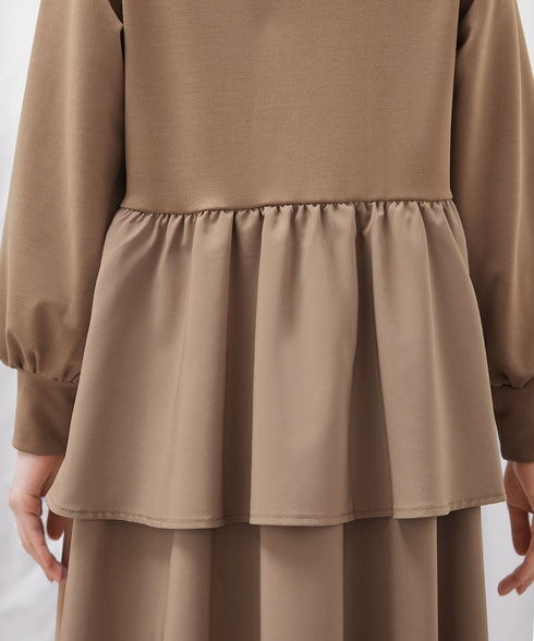 ドッキングティアードワンピース