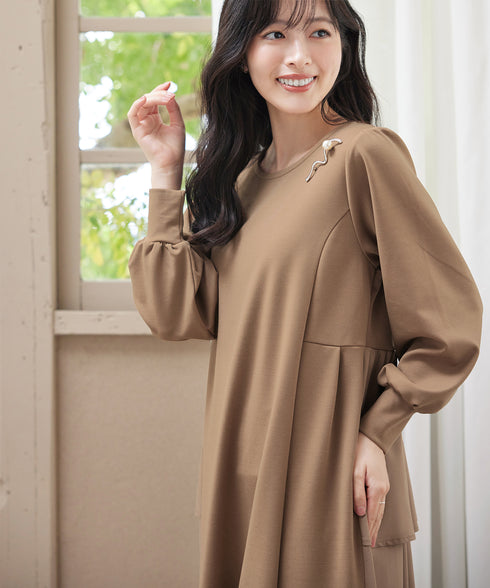 ドッキングティアードワンピース