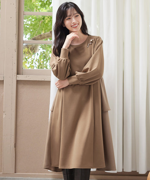 ドッキングティアードワンピース