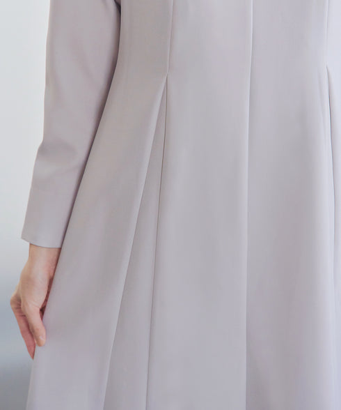 【安田美沙子さん着用】フレアAラインリボンワンピース