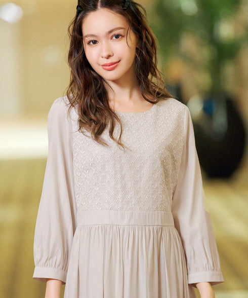 レース切替ワンピース