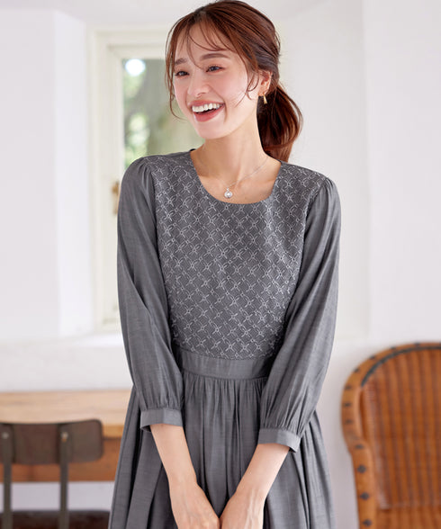 レース切替ワンピース