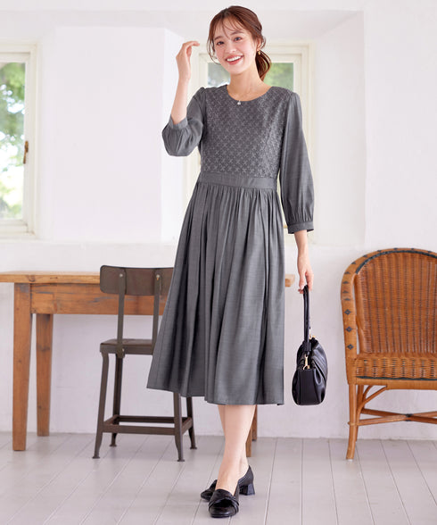 レース切替ワンピース