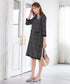 ツイードAラインワンピース