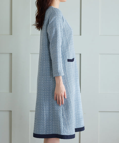 ツイードAラインワンピース
