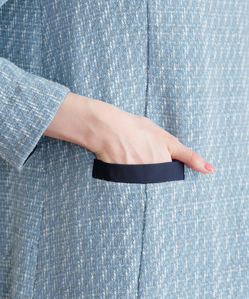 ツイードAラインワンピース