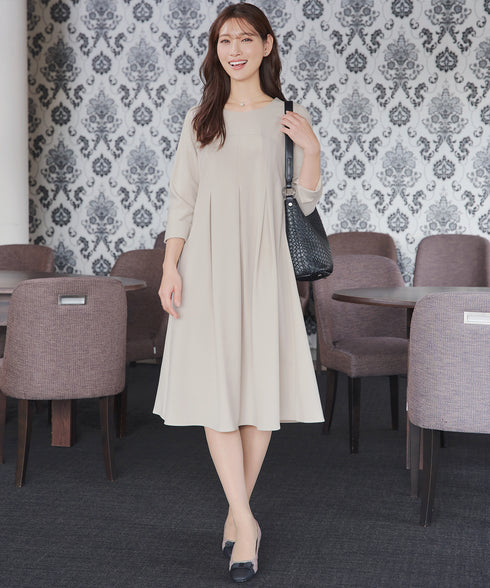 ボックスタックAラインワンピース