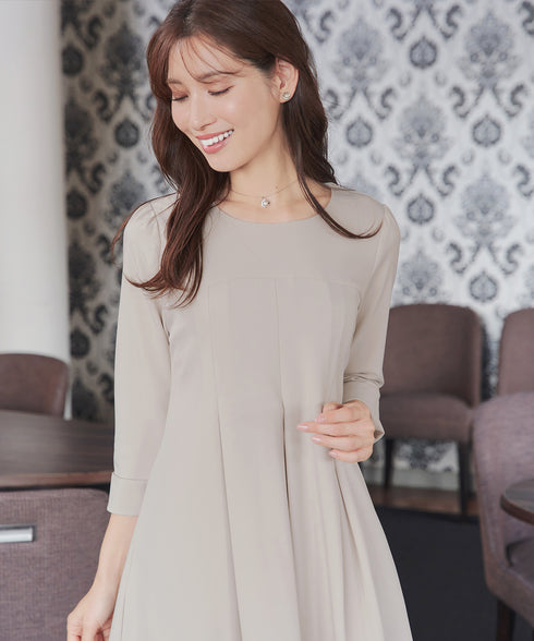 ボックスタックAラインワンピース