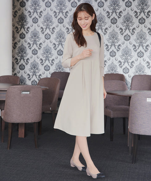 ボックスタックAラインワンピース