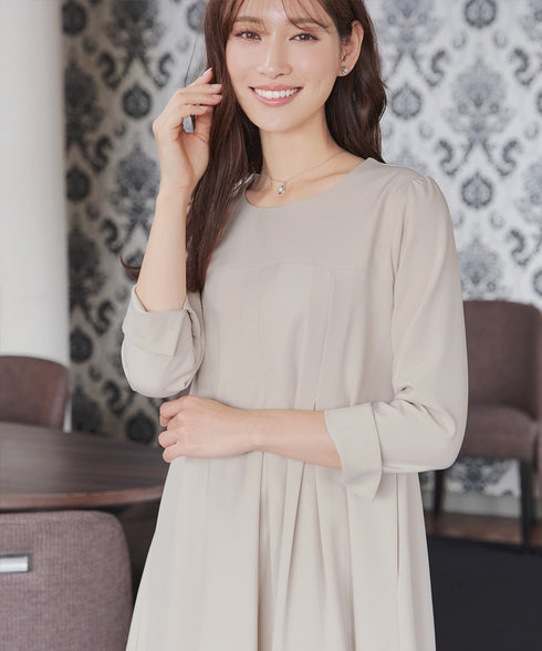 ボックスタックAラインワンピース