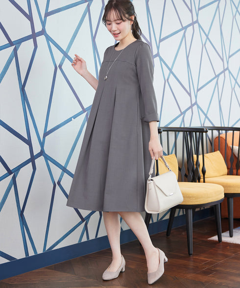ボックスタックAラインワンピース
